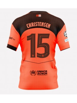 Barcelona Andreas Christensen #15 Rezervni Dres 2025-26 Kratak Rukavima